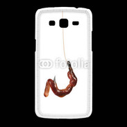 Coque Samsung Galaxy Grand2 Hameçon avec appât pêcheur