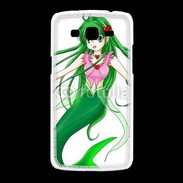 Coque Samsung Galaxy Grand2 Fille manga verte