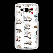 Coque Samsung Galaxy Grand2 Bande dessinée de mariés