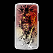 Coque Samsung Galaxy Grand2 Visage de guerrier en dessin 60
