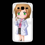 Coque Samsung Galaxy Grand2 Cute cartoon illustration of a waiter