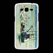 Coque Samsung Galaxy Grand2 Peinture bateau de pêche