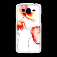 Coque Samsung Galaxy Grand2 Peinture de Coquelicots 25