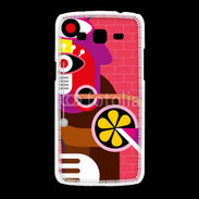 Coque Samsung Galaxy Grand2 Art abstrait 500