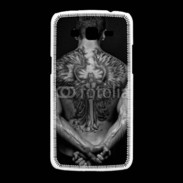 Coque Samsung Galaxy Grand2 Tatouage d'un ange dans le dos