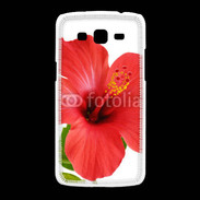 Coque Samsung Galaxy Grand2 Hibiscus rouge