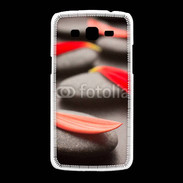 Coque Samsung Galaxy Grand2 Galet et pétales