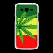 Coque Samsung Galaxy Grand2 Drapeau reggae cannabis