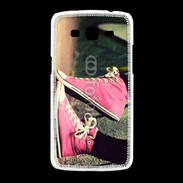 Coque Samsung Galaxy Grand2 Converses roses vintage