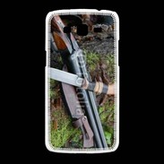 Coque Samsung Galaxy Grand2 Fusil de chasse et couteau 2