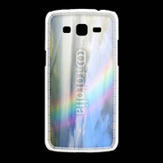 Coque Samsung Galaxy Grand2 Arc en ciel à la montagne