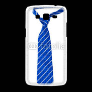 Coque Samsung Galaxy Grand2 Cravate bleue