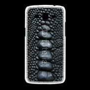 Coque Samsung Galaxy Grand2 Effet crocodile noir