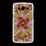 Coque Samsung Galaxy Grand2 Ensemble floral Vert et rose