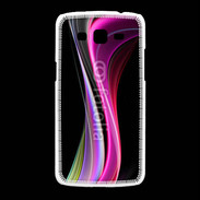 Coque Samsung Galaxy Grand2 Abstract multicolor sur fond noir