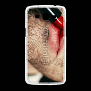 Coque Samsung Galaxy Grand2 bouche homme rouge