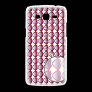 Coque Samsung Galaxy Grand2 Lunettes coeur