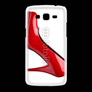 Coque Samsung Galaxy Grand2 Escarpin rouge 2