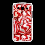 Coque Samsung Galaxy Grand2 Bonbons rouges et blancs