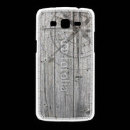 Coque Samsung Galaxy Grand2 Rose des vents sur fond en bois