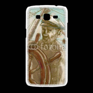 Coque Samsung Galaxy Grand2 Illustration capitaine de navire