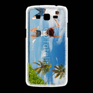 Coque Samsung Galaxy Grand2 Couple sautant devant la mer