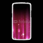 Coque Samsung Galaxy Grand2 Rideau rose à strass