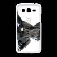 Coque Samsung Galaxy Grand2 Dogue allemand noir