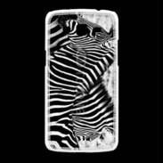 Coque Samsung Galaxy Grand2 Zèbre en noir et blanc