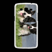 Coque Samsung Galaxy Grand2 Chien Border Collie noir et blanc