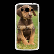 Coque Samsung Galaxy Grand2 Chiot marron 2
