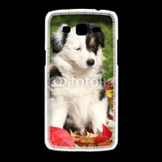 Coque Samsung Galaxy Grand2 Adorable chiot Border collie