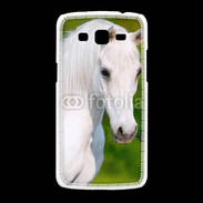 Coque Samsung Galaxy Grand2 Portrait cheval blanc 10