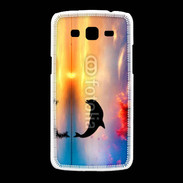 Coque Samsung Galaxy Grand2 Dauphin dans l'océan 5