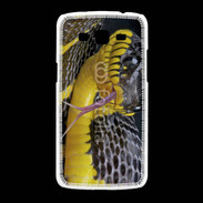 Coque Samsung Galaxy Grand2 Serpent noir et jaune