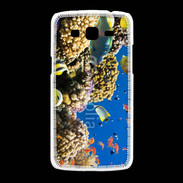 Coque Samsung Galaxy Grand2 Poisson et coraux de toutes les couleurs