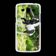 Coque Samsung Galaxy Grand2 Poulain noir et blanc