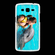 Coque Samsung Galaxy Grand2 Bisou de dauphin
