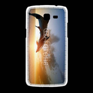 Coque Samsung Galaxy Grand2 Saut de dauphin au couché de soleil