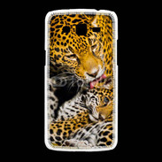 Coque Samsung Galaxy Grand2 Léopard avec son petit 15