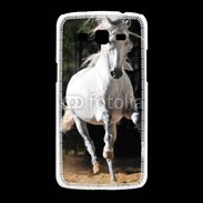 Coque Samsung Galaxy Grand2 Cheval blanc 110