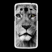 Coque Samsung Galaxy Grand2 Lion les yeux dans les yeux