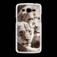 Coque Samsung Galaxy Grand2 Couple de lion et lionne 500