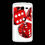 Coque Samsung Galaxy Grand2 Jeu de dés rouges