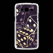 Coque Samsung Galaxy Grand2 Illustration de dés noirs