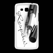 Coque Samsung Galaxy Grand2 Respect en écriture