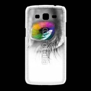 Coque Samsung Galaxy Grand2 Oeil Multicouleurs 75