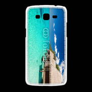 Coque Samsung Galaxy Grand2 Bungalow sur mer tropicale