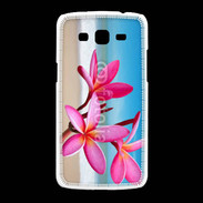Coque Samsung Galaxy Grand2 Fleurs à la plage