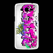 Coque Samsung Galaxy Grand2 Graffiti wall background, urban art 1000